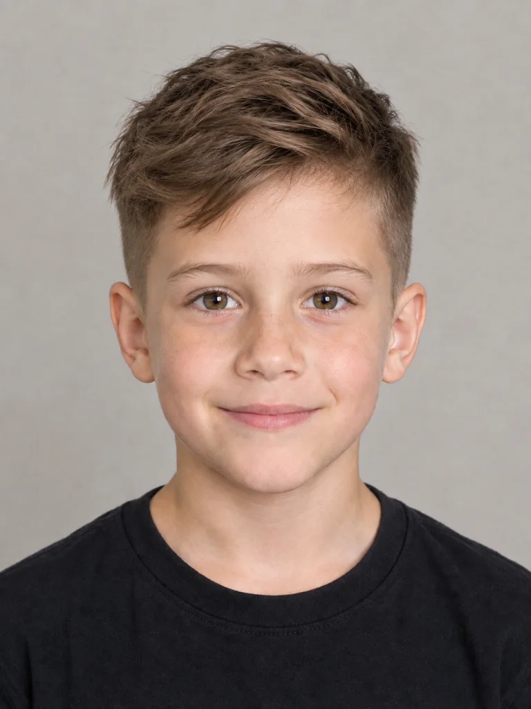 Klučičí undercut - krátké