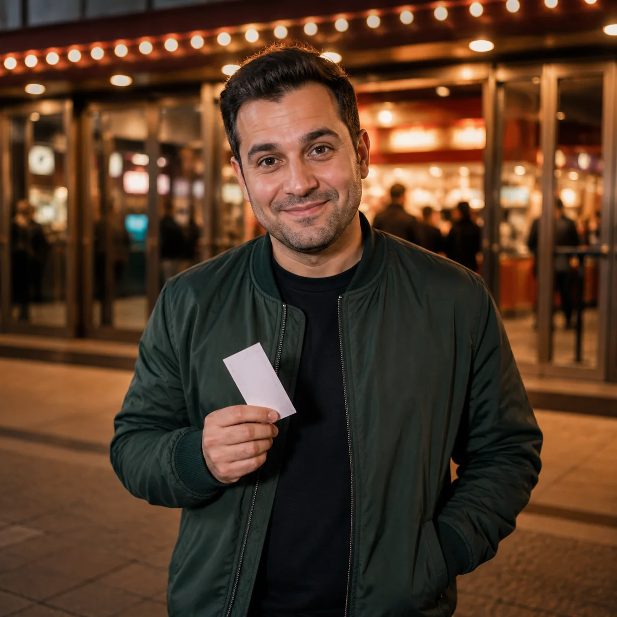 AI fotka na randění: dating cinema evening
