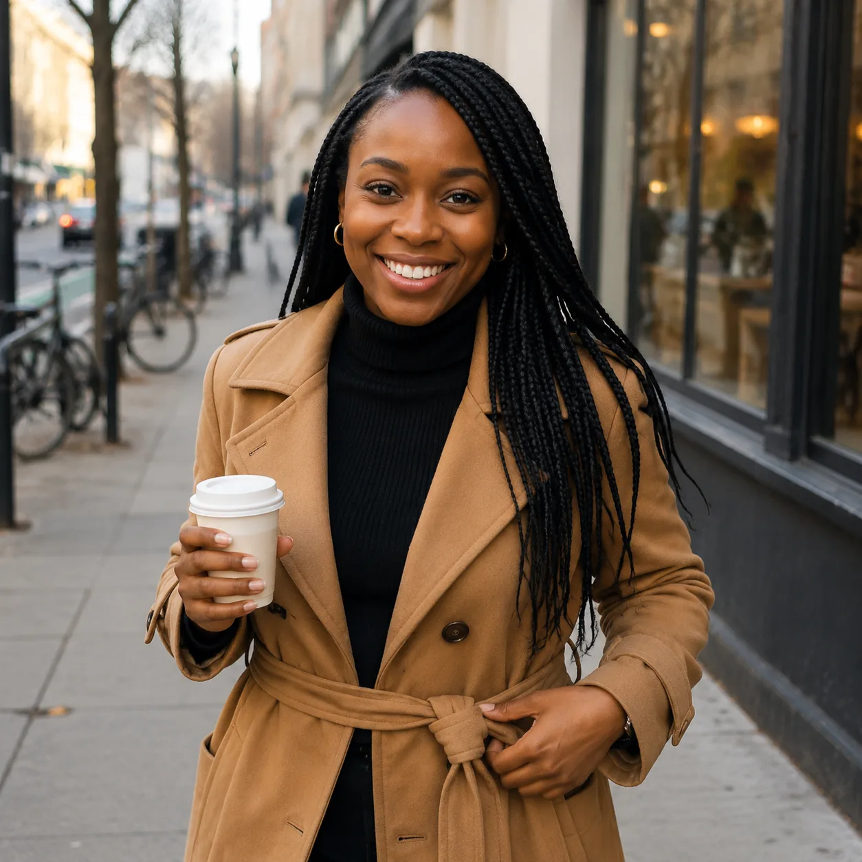 AI fotka na randění: dating coffee to go