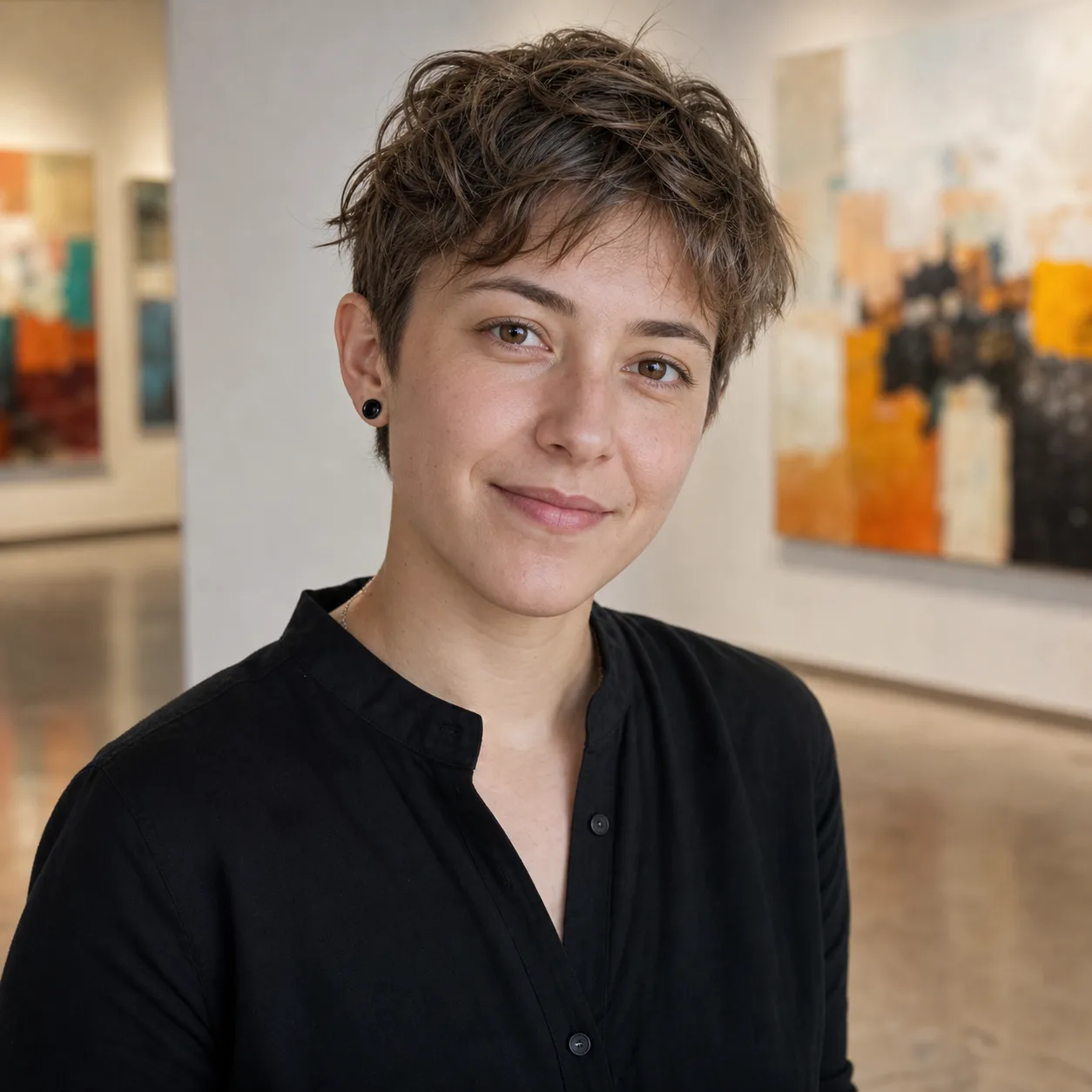 AI fotka na randění: okcupid art gallery