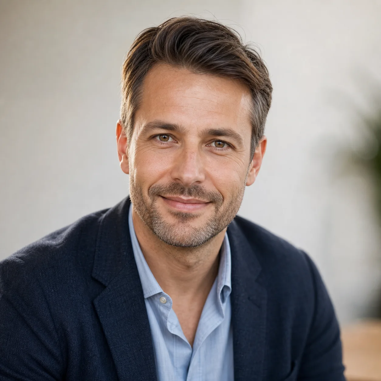 AI fotka na randění: Sympatia classic portrét